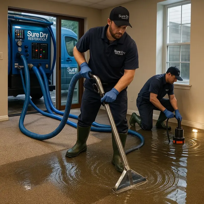 Water Extraction and Removal process in Bull Shoals, AR